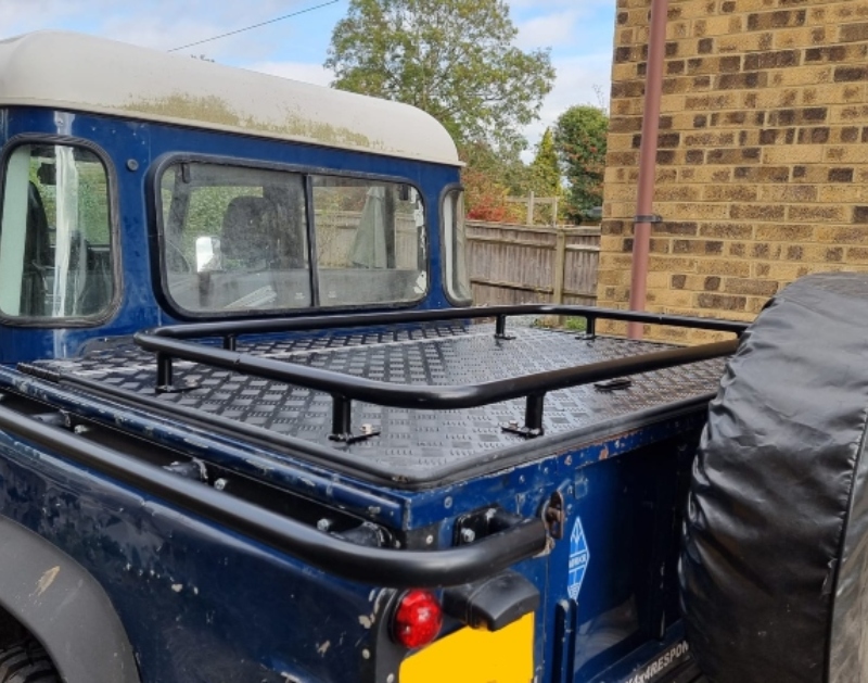 Powdercoated Land Rover 90/110 Samson Hinged Aluminium Top Cover ...
