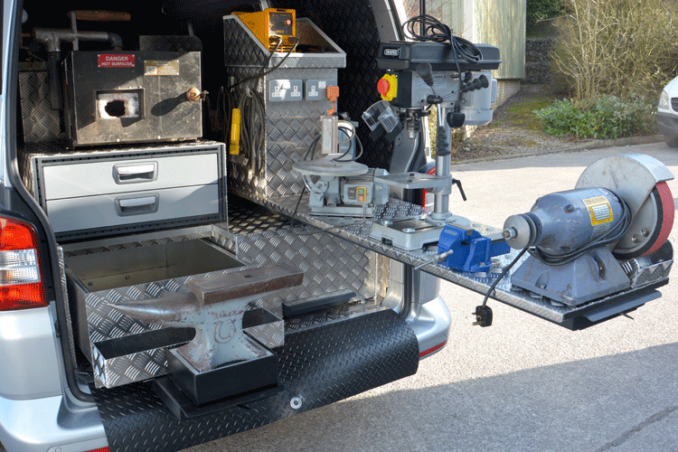 VW Transporter Farriers Mobile 2015 FARRIERS Canopies