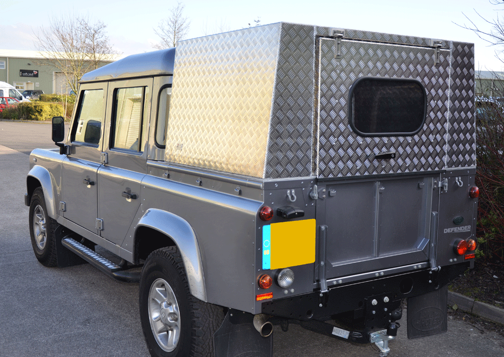 Solid Sided Land Rover 90 Samson Canopy