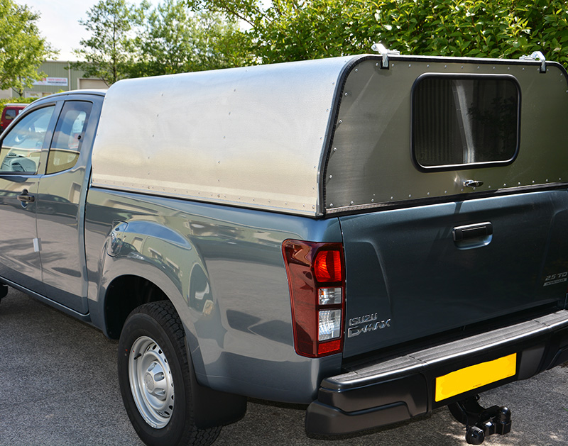 Isuzu Dmax Extra Cab Agrican with Locking Solid Rear Door with Window