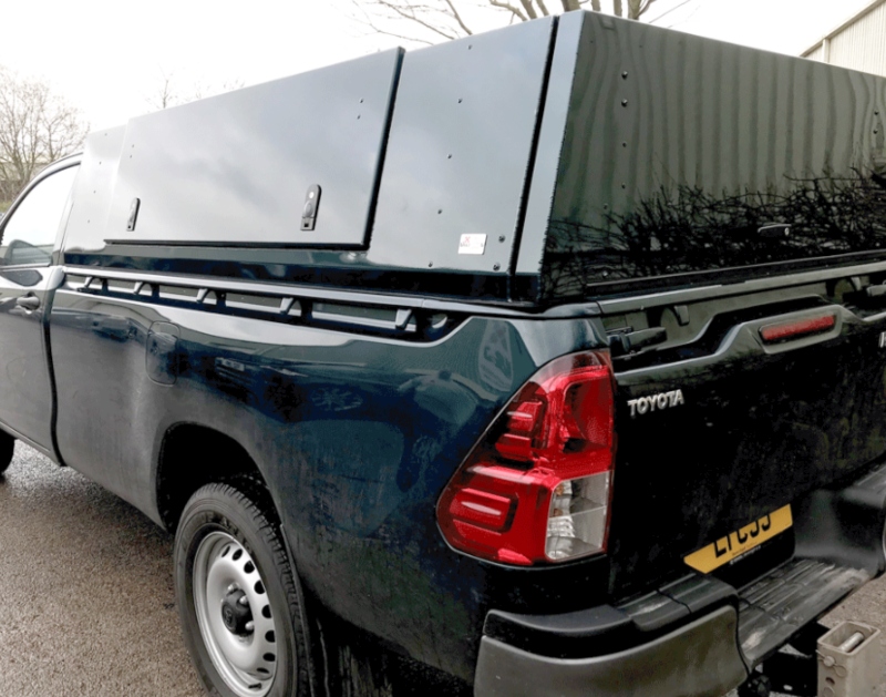 Toyota Hilux Single Cab Samson Gullwing Canopy