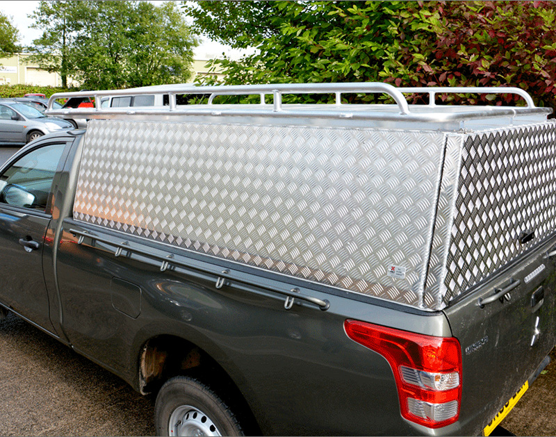 Mitsubishi Hilux Single Cab Samson Solid Side Canopy