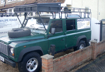 Land Rover Powder Coated Roof Box