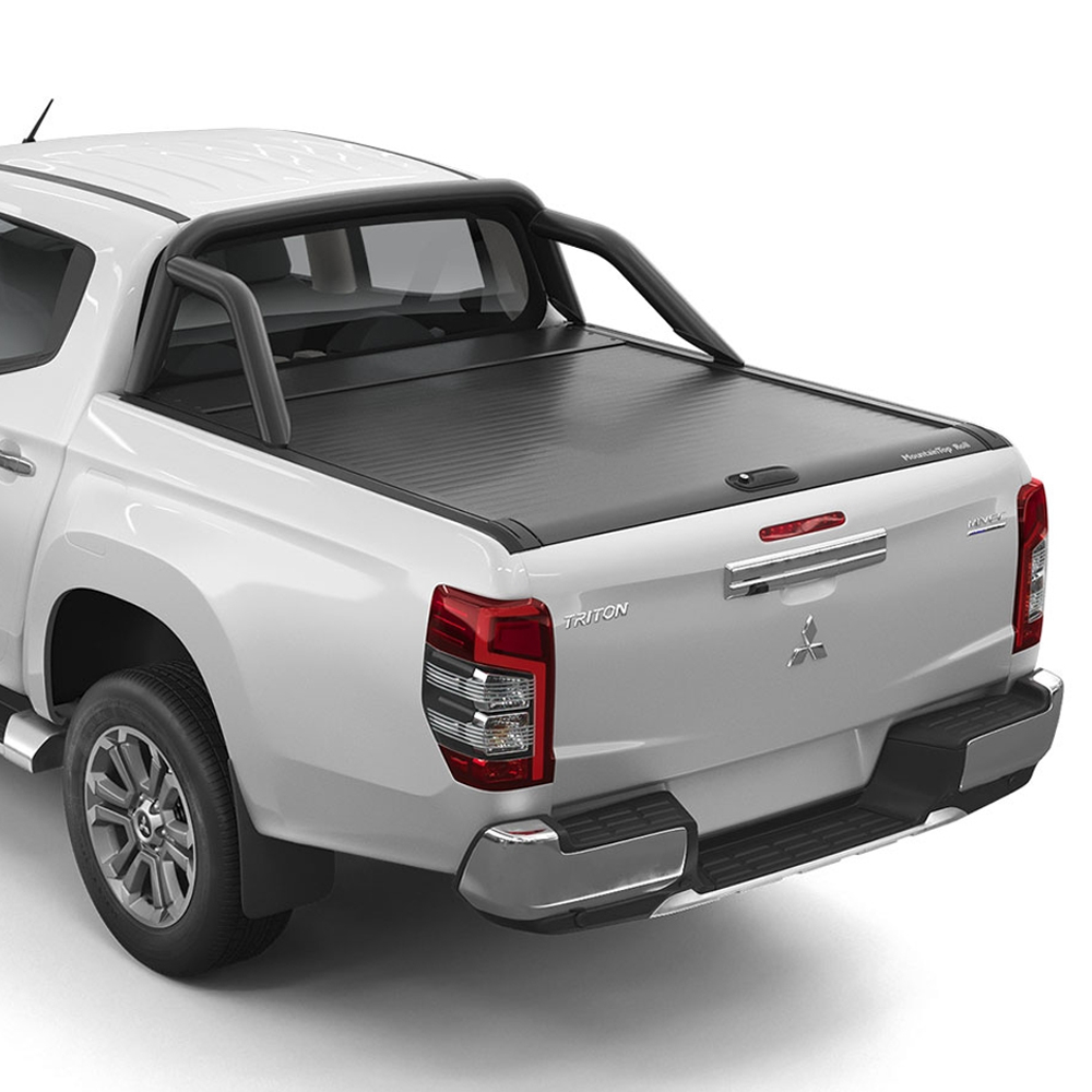 Mitsubishi L200 Series 6 Mountain Top Roll - Black Roller Shutter