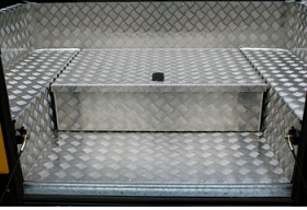 Storage Box to fit inbetween the Land Rover Wheel Arches