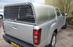Isuzu Agrican Canopy with Mesh Gate 