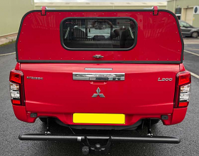 Mitsubishi L200 Extra Cab Agrican with Locking Solid Rear Door with Window