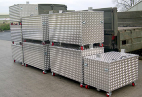 Aluminium Light Housing Units Fabricated for the MOD SAS Regiment