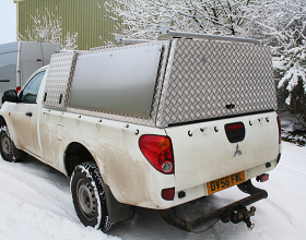Misubishi Single Cab Samson Truework Canopy