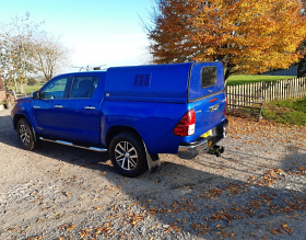 Toyota Hilux Agrican with Locking Solid Rear Door with Window  