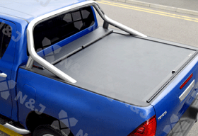 Toyota Hilux 2016 On Roll And Lock retractable Tonneau Cover