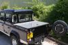 Great Secure Storage on a Landrover 110 Double Cab Pickup