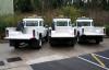 Three High Capacity Landrovers fitted with Samson Aluminium Load Liners.
