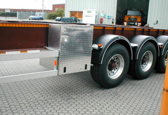 Dry Powder Bulk Tanker Chassis Box