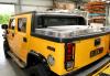 Aluminium Boxes fitted to a Hummer Pickup