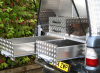 Heavy Duty Slide Out Drawers fitted to a Mitsubishi L200 Mk4 pickup.