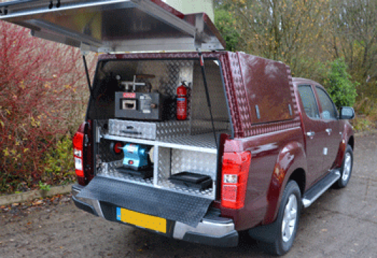 Isuzu Farriers Aluminium Canopy