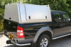 5 Bar Chequer plate aluminium Samson Canopy fitted to a Ford Ranger Pickup.