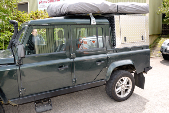 Land Rover Overland Aluminium Canopy | LAND ROVER | Canopies & Hardtops ...