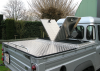 Land Rover 130 Tonneau Cover and Front Gull Wing Box