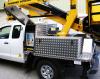 Aluminium Boxes Fitted to a Pickup Mounted Platform.