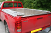 Toyota Hilux Single Cab with lining and boxes.