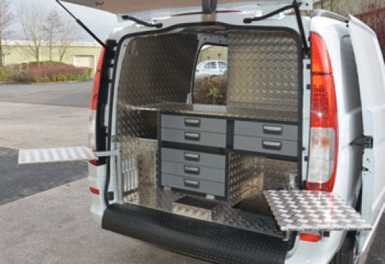 Mercedes Vito Farriers Mobile Workshop