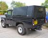 Land Rover 110 Gullwing Canopy and Samson Load Liner