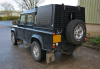 Powder coated Black.
