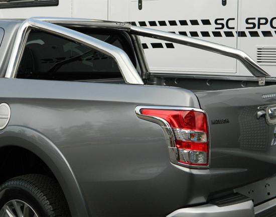 STAINLESS STEEL SINGLE HOOP SPORTS BAR FOR MITSUBISHI L200 2015 ON