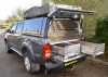 Samson Fully welded Canopy on this Toyota Hilux Pickup.