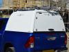 Toyota Hilux 2016 Onwards Pro//Top Tradesman Canopy High Roof Blank Sided In 040 White