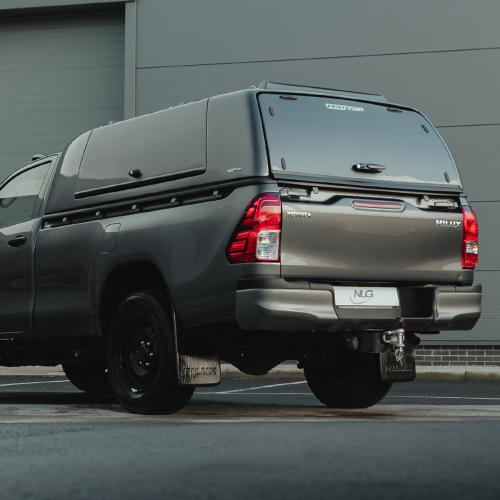Toyota Hilux Single Cab 2016- ProTop Gullwing Hardtop Canopy in White