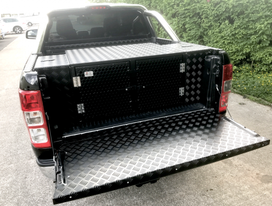 Dog Box Combination Tool Box powder coated.