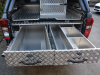 Leisure Drawers, recessed drawer fronts to stop water ingress.