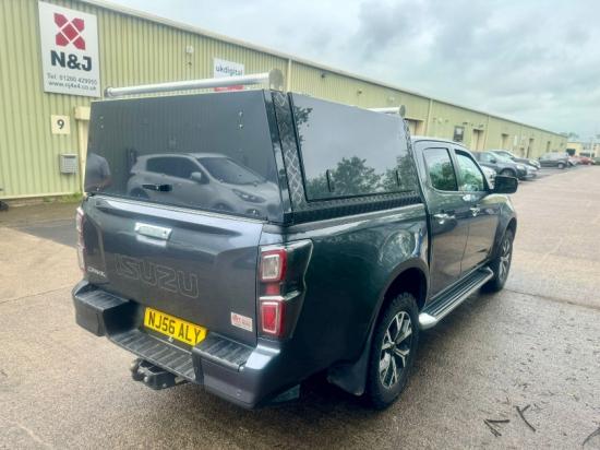  Isuzu Dmax Samson Gullwing Canopy