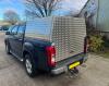 Isuzu pickup canopy with full length back door