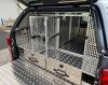 Isuzu Dmax Shooting Canopy with Dog Cage and Drawers