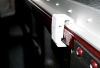 Close up of the Clamp System and Extrusion in use fitting the Canopy securely to the Pickup.