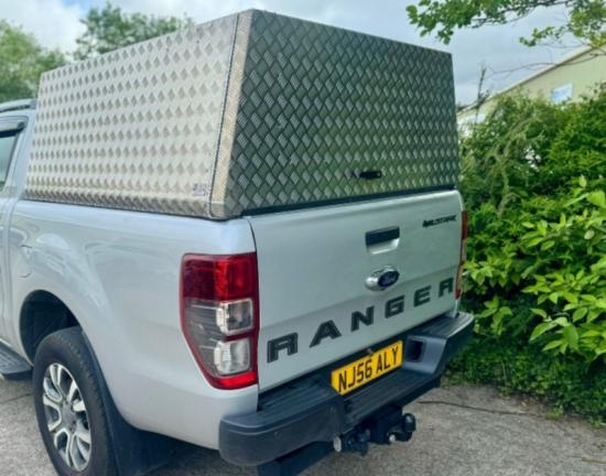 Ford Ranger Extra Cab Samson Solid Side Canopy  