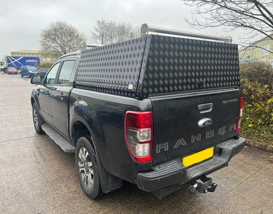 Ford Ranger Single Cab Samson Solid Side Canopy