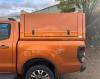 Side view of Ford Ranger with extended rear door