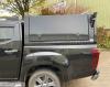 Side view of gullwing canopy on an Isuzu Dmax 