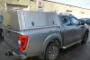 Nissan NP300 with Roof Bars and plain aluminium doors shown on a double cab