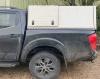 side door, truework canopy, nissan shown on a double cab