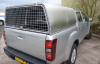 Shown on a Isuzu Agrican Canopy with Mesh Rear Door.