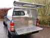 Agrican with a Solid Door fitted with a Samson Aluminium Load Liner and flappy tailgate piece.