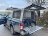 Mitsubishi gullwing canopy with bespoke features including extra height