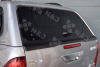 Rear Tailgate on the New Aeroklas on the Toyota Hilux Revo