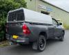 Toyota Single Cab Agrican Canopy with Mesh Gate 